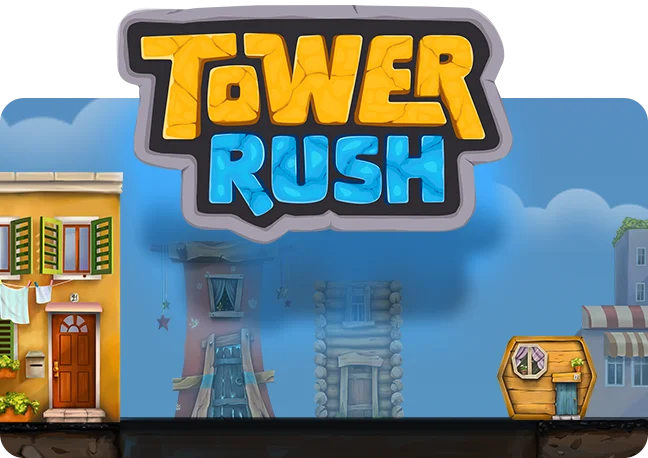 Logo Tower Rush, jeu Galaxsys
